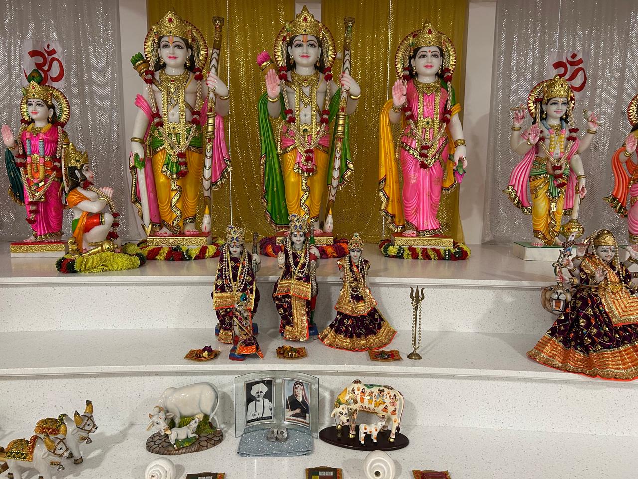 Shrine inside Shree Ram Mandir